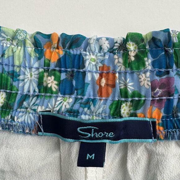 Shore Brand Floral Layered Skort Skirt with Built in Shorts Pull-On Elastic | M - Picture 8 of 10